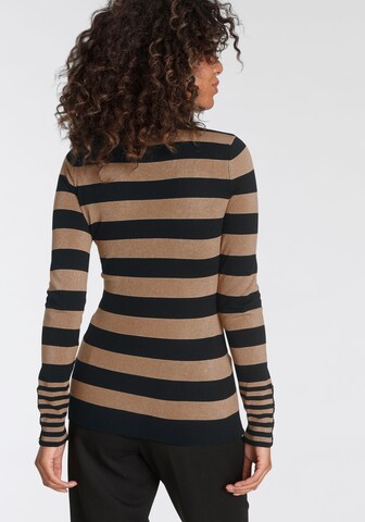 Tamaris Rollkragenpullover in Braun