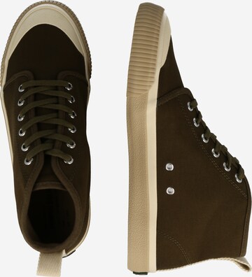 POMPEII High-top trainers 'KIRAN' in Brown