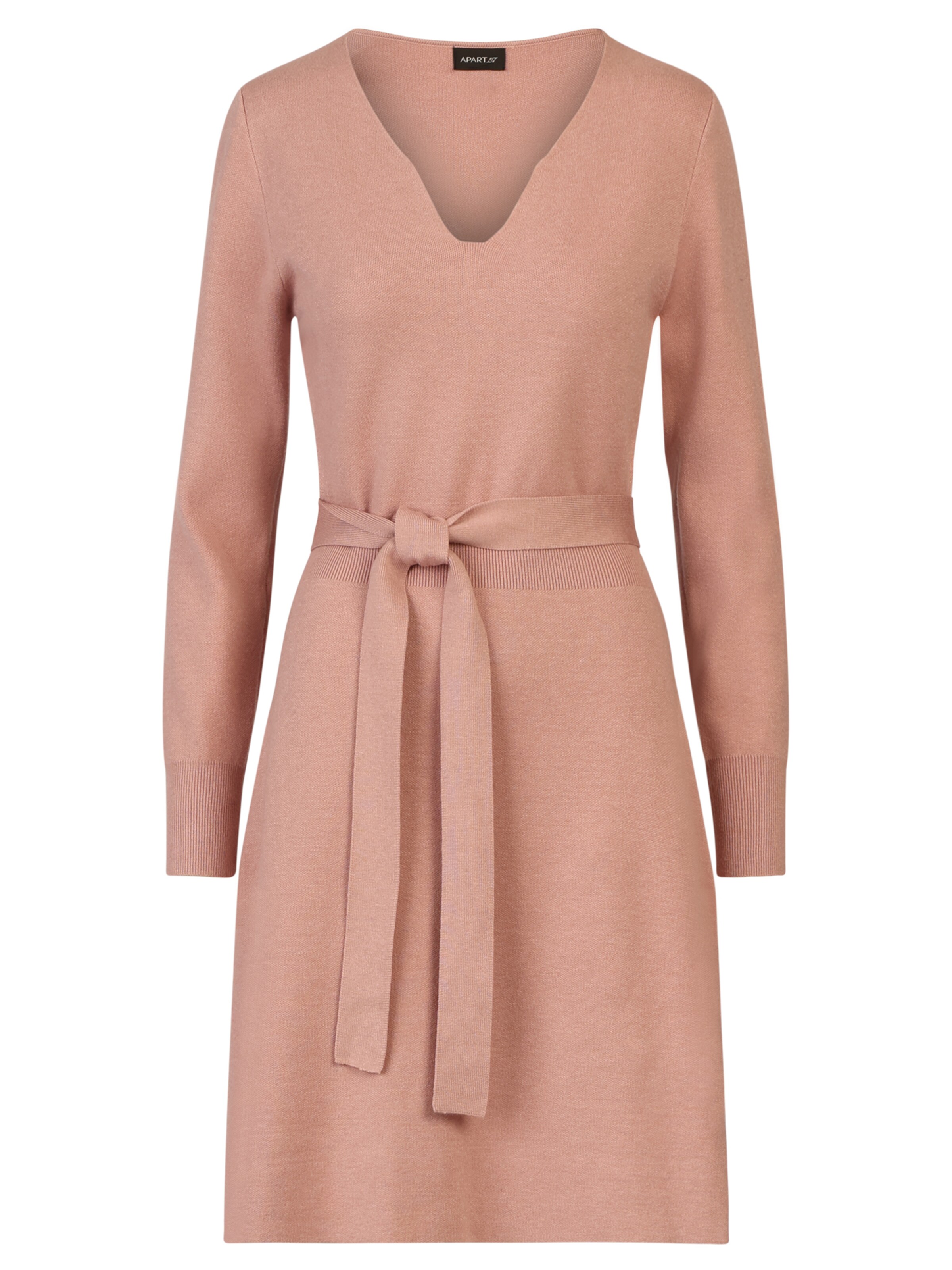 APART Strickkleid in Beige: Vorderseite