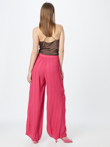 Nasty Gal Wide leg Παντελόνι σε ροζ