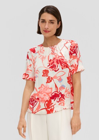 s.Oliver BLACK LABEL Bluse in Weiß: Vorderseite