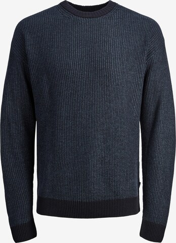 JACK & JONES Sweater in Blue: front