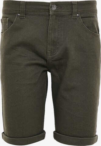 Threadbare Trousers 'Sanky' in Green: front