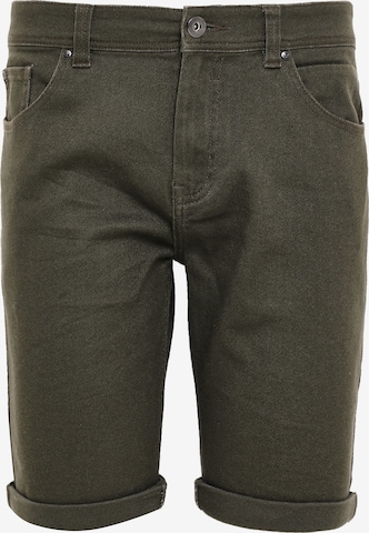 Threadbare Trousers 'Sanky' in Green: front