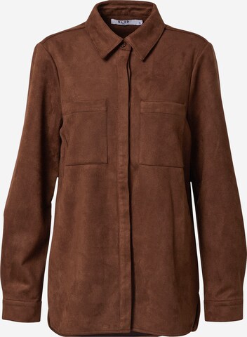 NA-KD Blouse in Brown: front