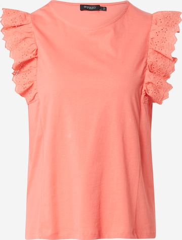 SOAKED IN LUXURY Shirt 'Susan' in Roze: voorkant