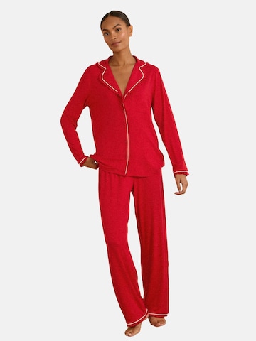 love & roses Пижама в Красный: спереди