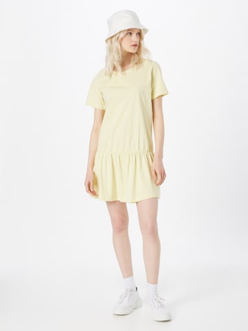 Urban Classics Dress 'Valance' in Yellow