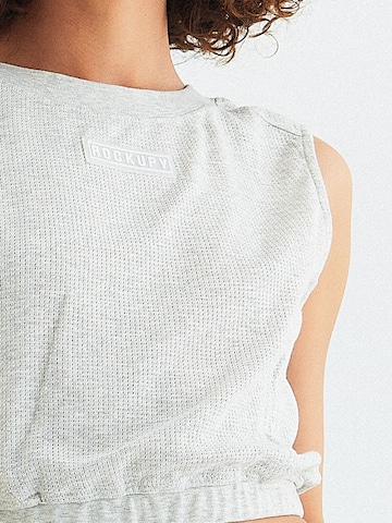 Rockupy Top 'Geena' in Grau
