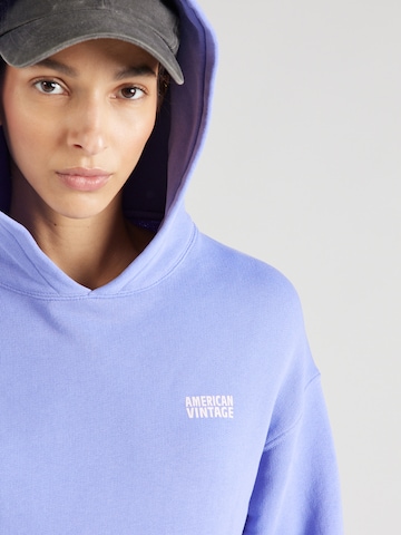 AMERICAN VINTAGE Sweatshirt 'IZUBIRD' in Purple
