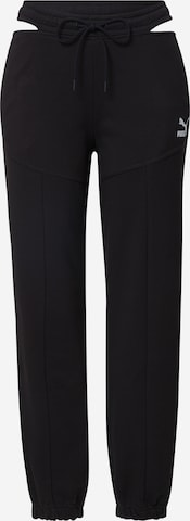 PUMA Tapered Pants 'Dare To' in Black: front