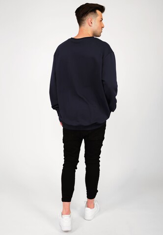 TOP GUN Sweatshirt in Blue
