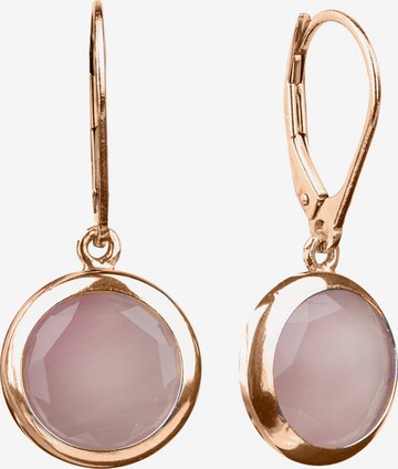 Zoccai Earrings in Gold: front