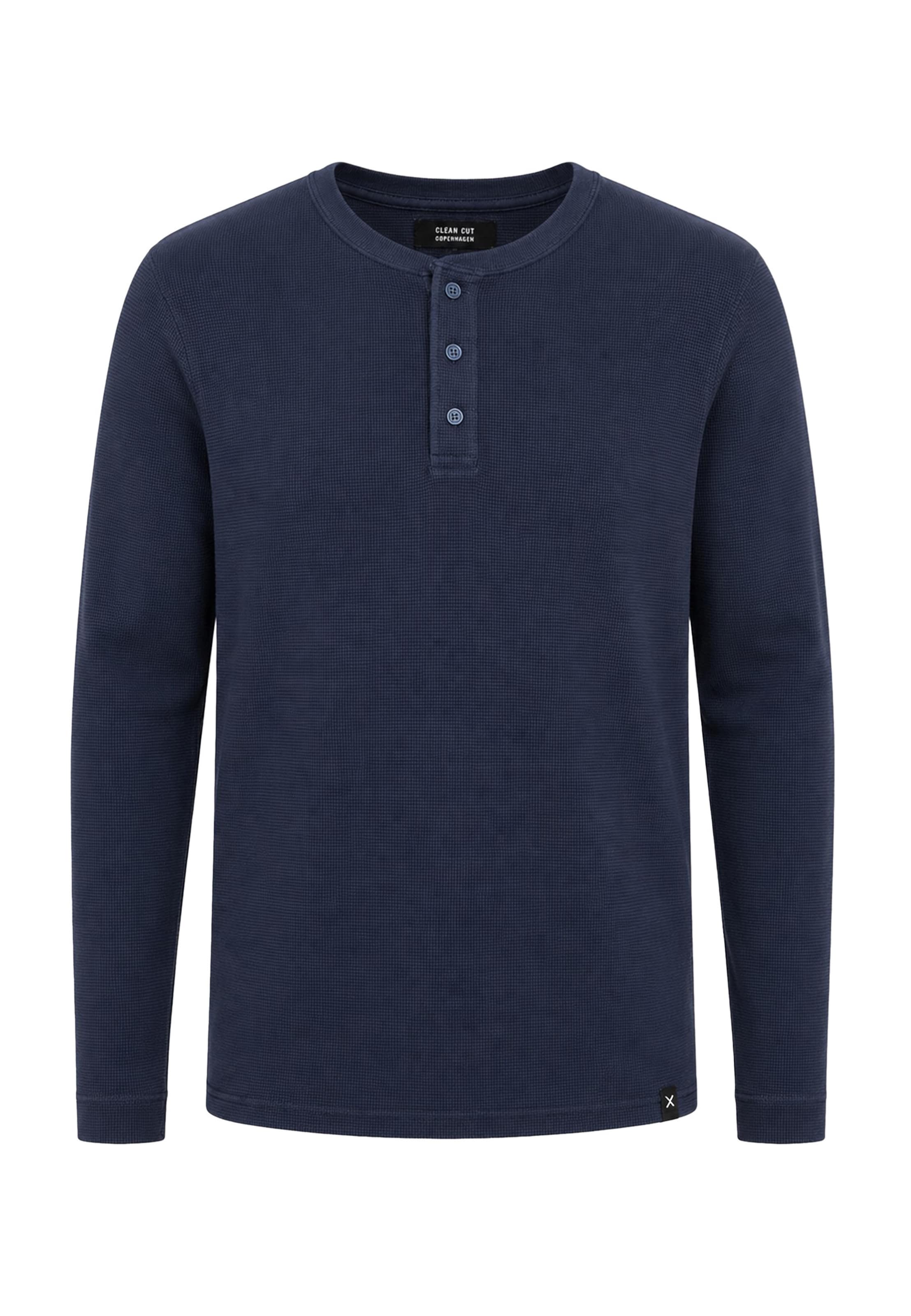 T-Shirt Clean Cut Copenhagen en bleu : devant