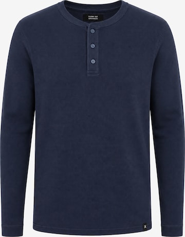 T-Shirt Clean Cut Copenhagen en bleu : devant