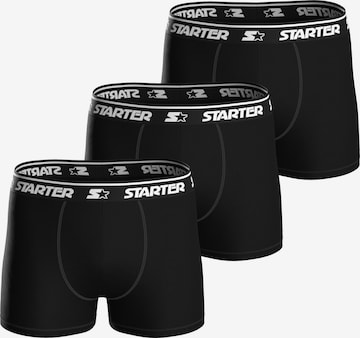 Boxers Starter en noir : devant