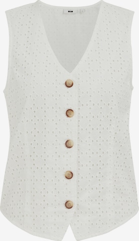 WE Fashion Liivi värissä valkoinen: etupuoli