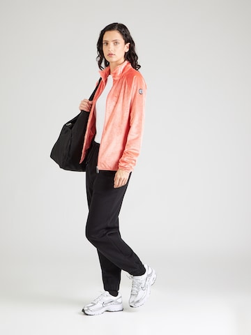 LUHTA Bluza polarowa funkcyjna 'FOUGDILA' w kolorze pomarańczowy