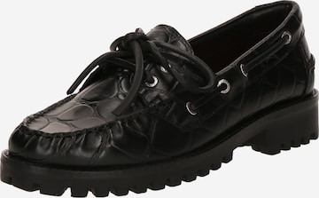 BRONX Loafer 'Sie-nna' värissä musta: etupuoli