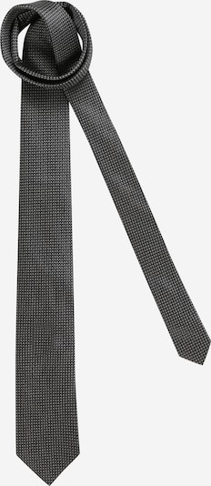 BOSS Cravate en gris / noir, Vue avec produit