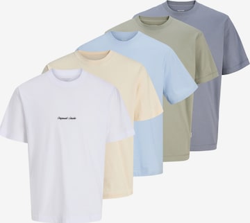 smėlio JACK & JONES Marškinėliai 'JORNorrebro': priekis