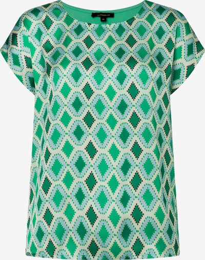 MORE & MORE Shirt in de kleur Crème / Hemelsblauw / Groen / Zwart, Productweergave