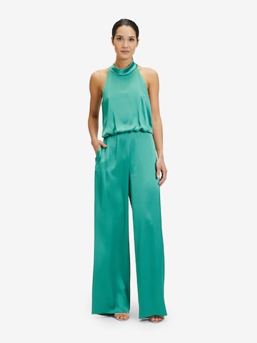 Tuta jumpsuit di Vera Mont in verde: frontale