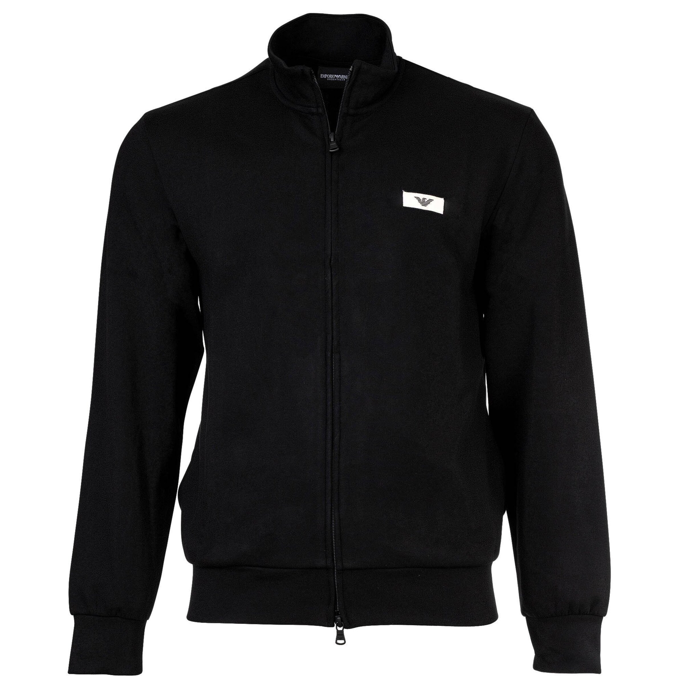 Emporio Armani Sweatshirt in Black: front
