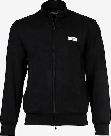Felpa di Emporio Armani in nero: frontale