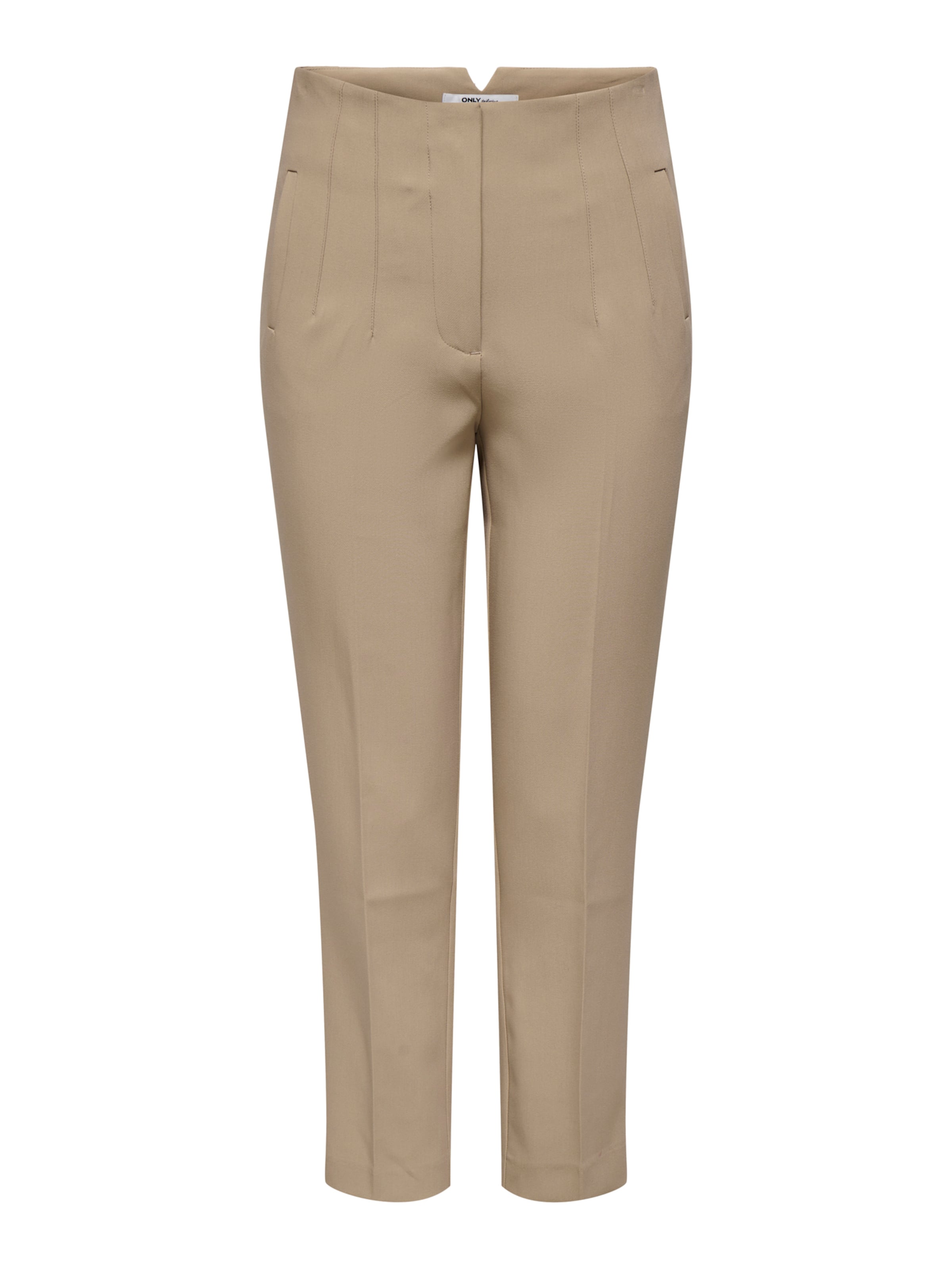 Pantalon à plis 'ONLRaven' ONLY en marron : devant