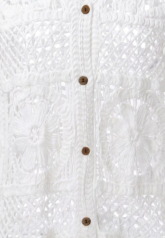 IZIA - Casaco de malha em branco