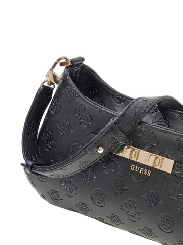 GUESS Taška cez rameno 'Guess Sac Bandoulière Carmella Black Logo' - Čierna