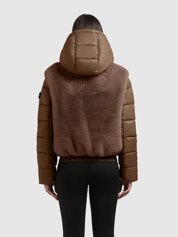 khujo Jacke 'Onika' in Bronze