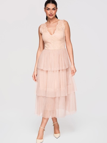 Robe Ombre en beige