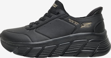 SKECHERS Slip on -tennarit 'BOBS B FLEX' värissä musta: etupuoli