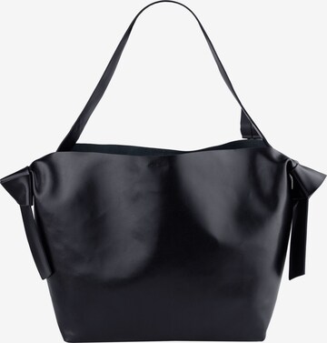 Curuba Shopper in Black: front