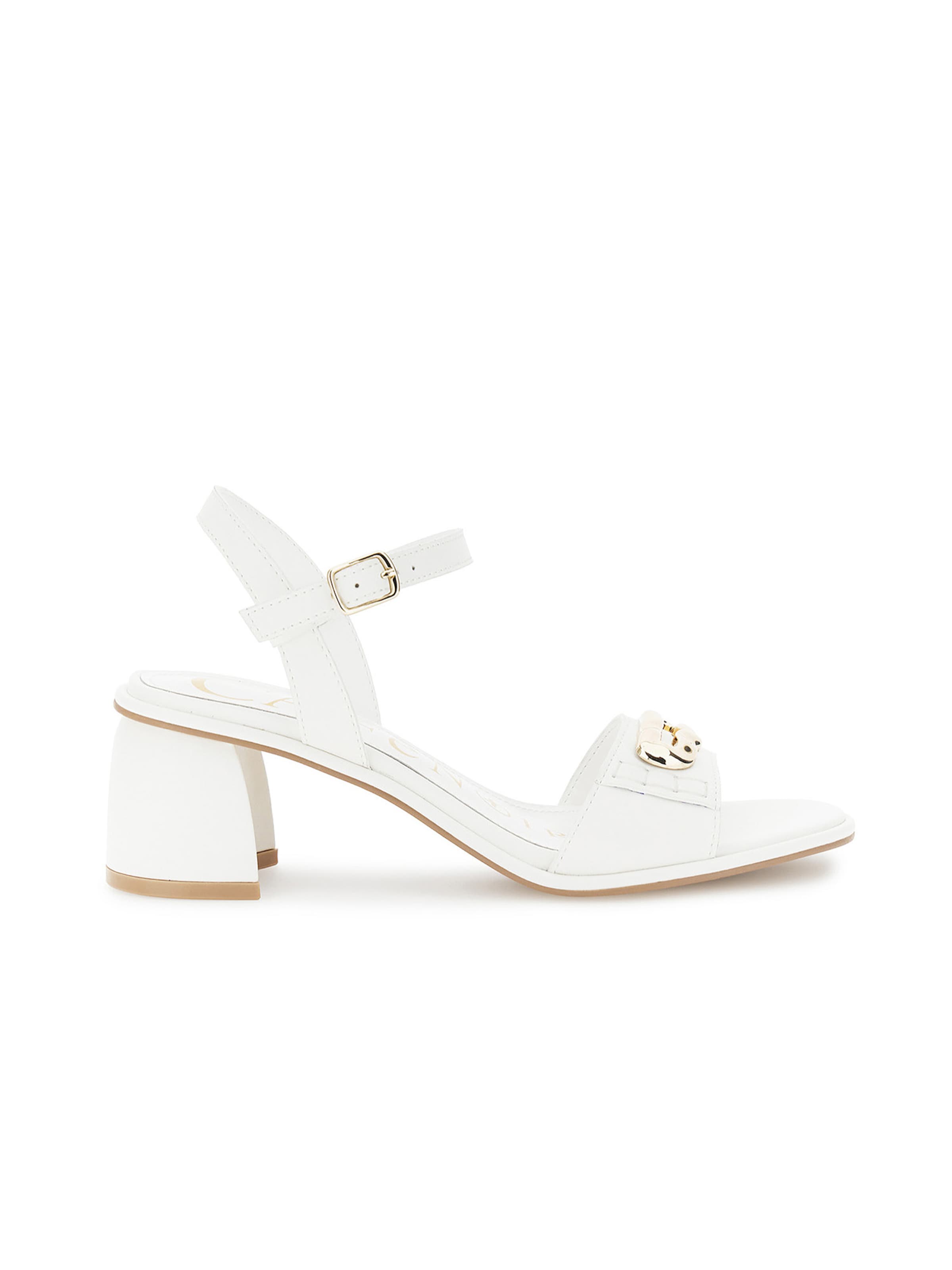 CAFè NOIR Sandal in White