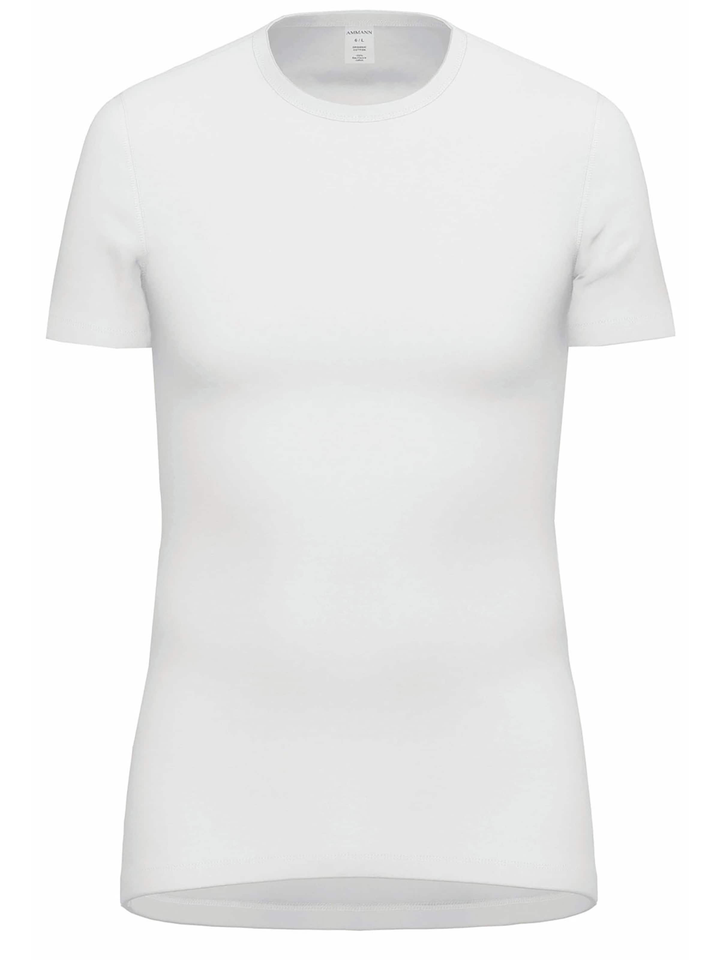 Ammann Undershirt 'Day Classic / Feinripp' in White: front