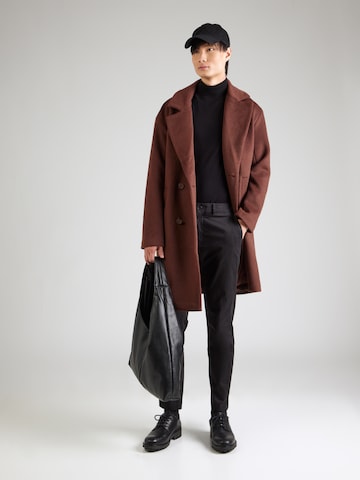 Calvin Klein Úzky strih Chino nohavice - Čierna