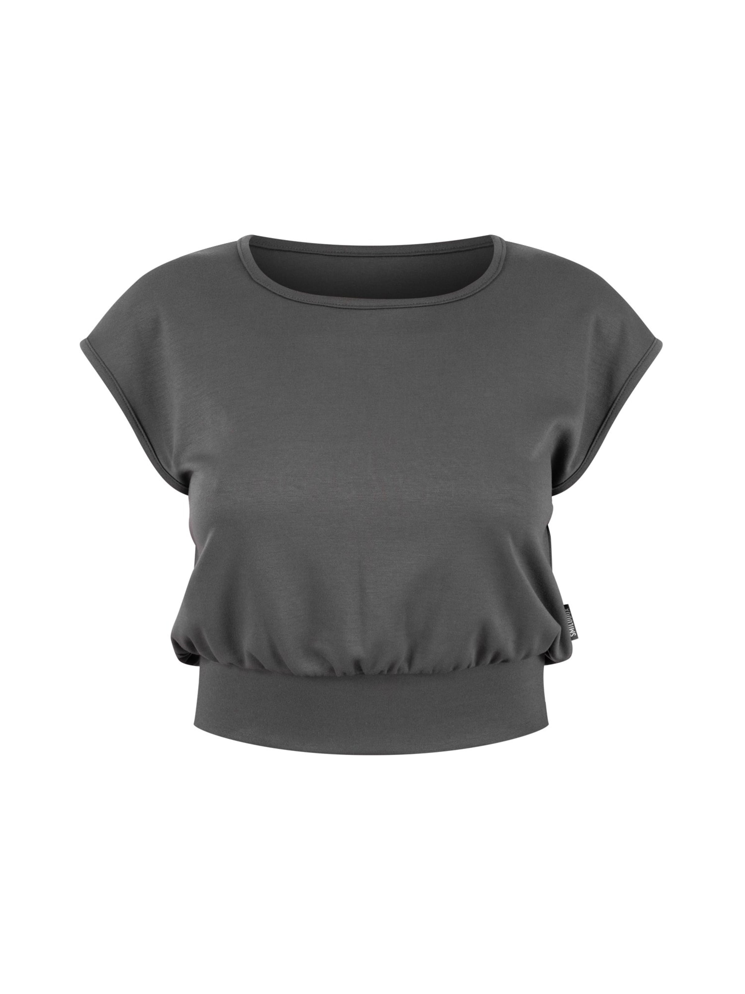 Smilodox Shirt ' Jorina ' in Grijs: voorkant