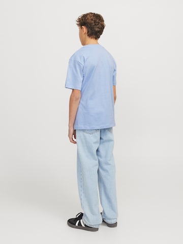 Maglietta 'JJECaleb' di Jack & Jones Junior in blu