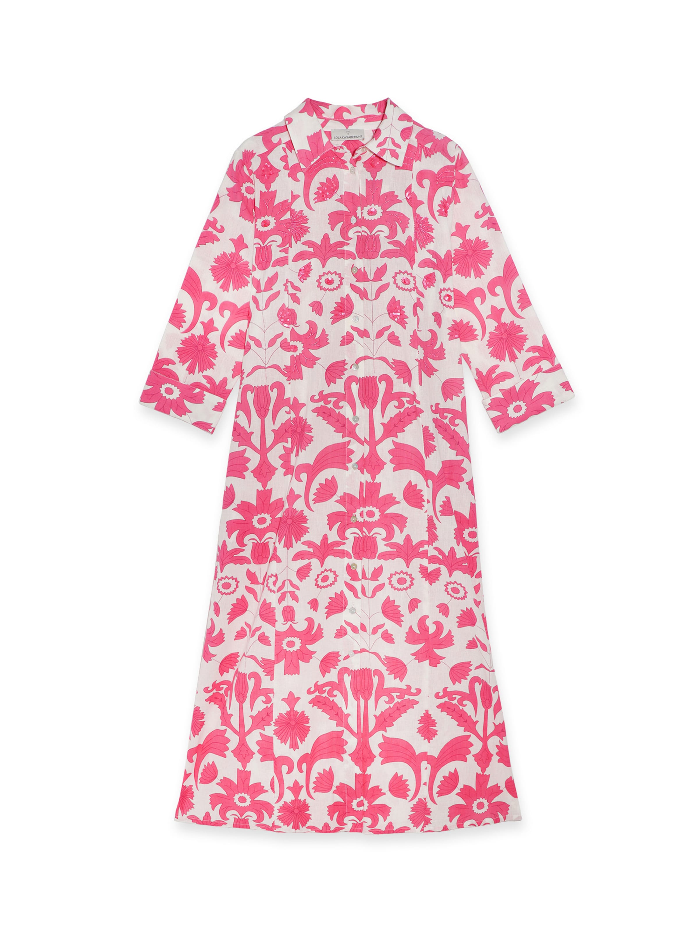 Robe-chemise Lola Casademunt en rose : devant