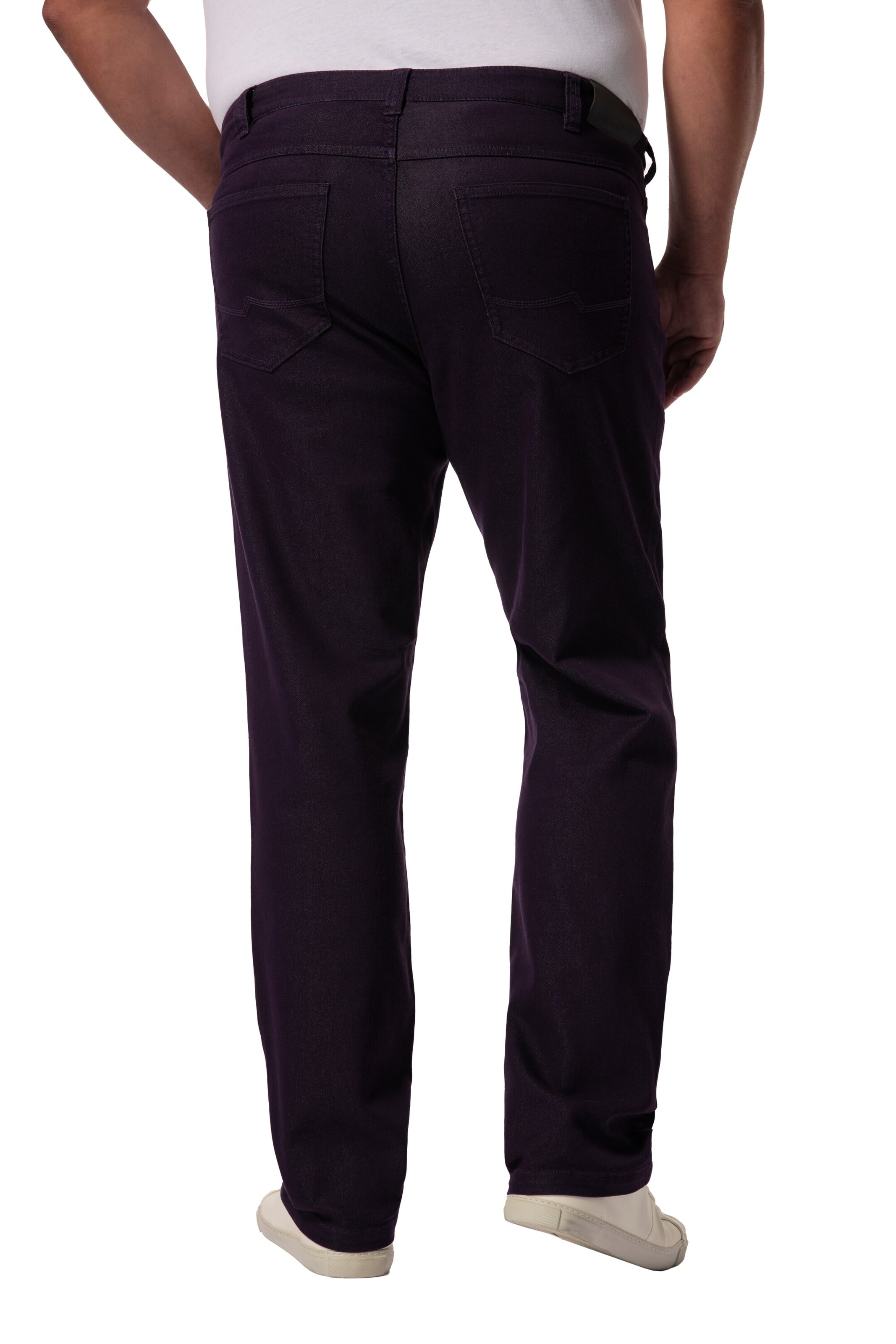 Men Plus Regular Jeans in Blauw