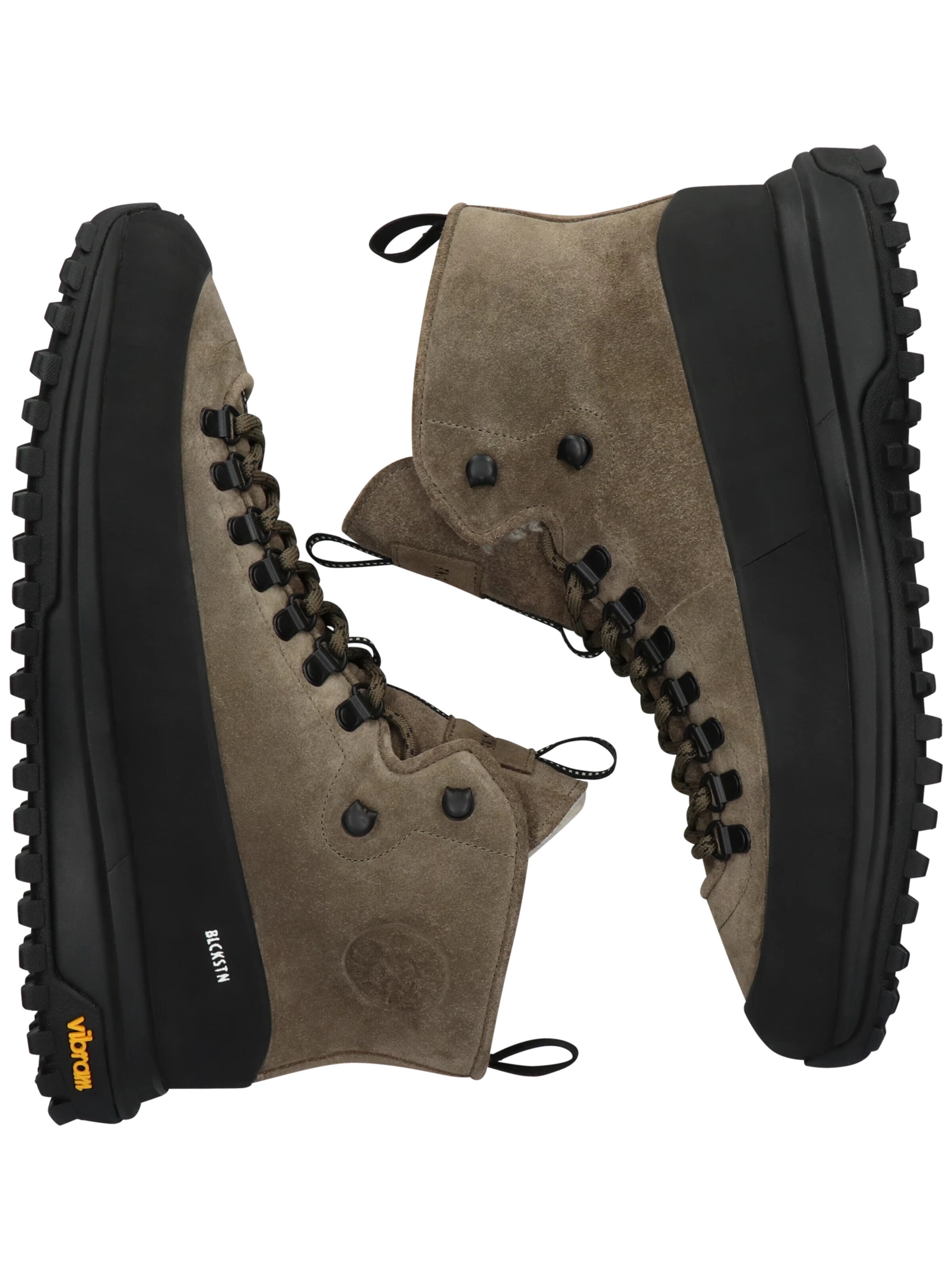 Boots stringati 'V-Markhah - CG021' di BLACKSTONE in verde