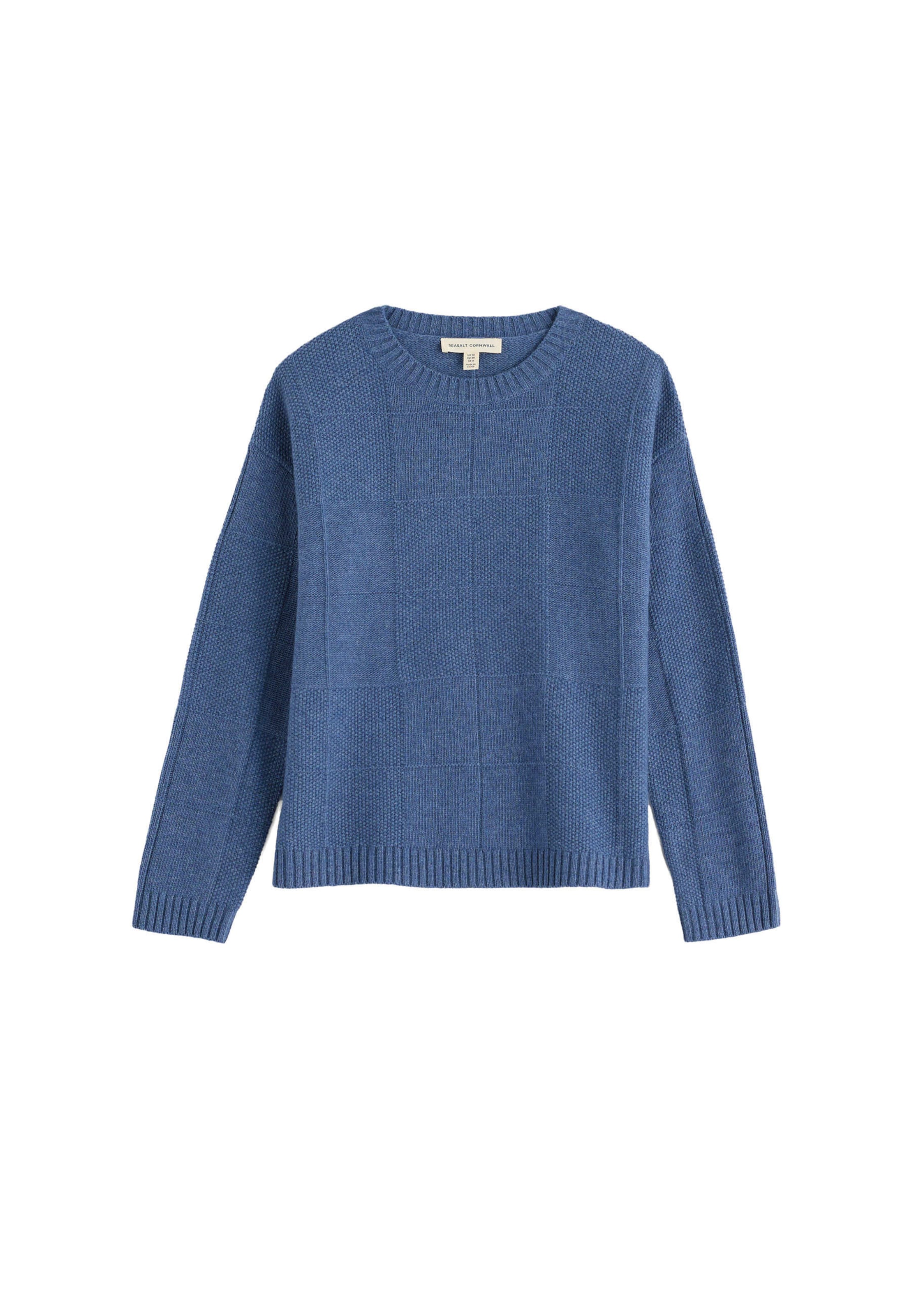 Pullover 'Coweth' di Seasalt Cornwall in blu: frontale