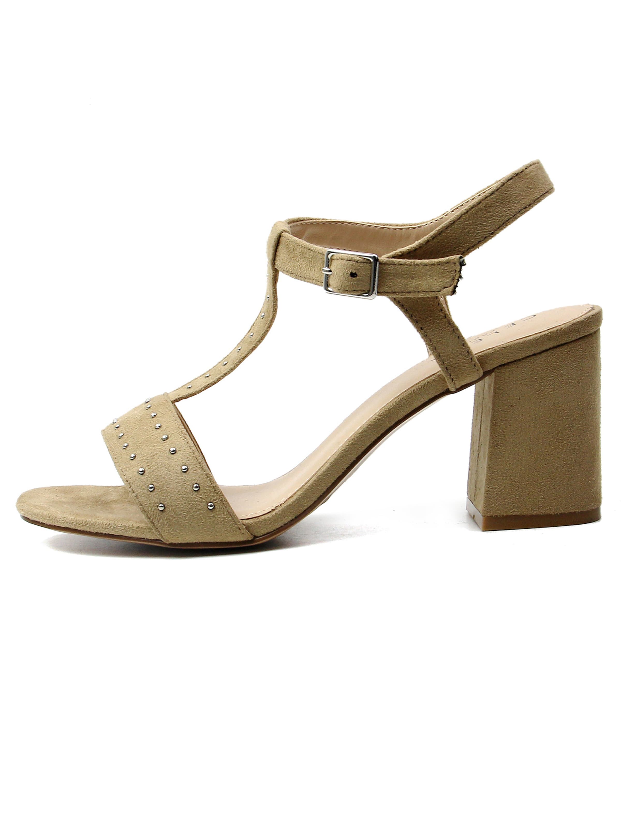 Celena Sandali 'Carita' | svetlo rjava / srebrna barva, Prikaz izdelka