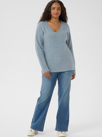 Pullover 'KCniela' di KAFFE CURVE in blu
