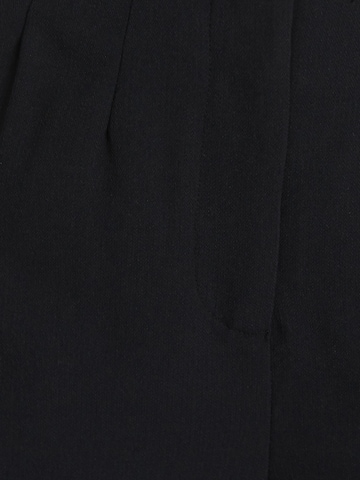 Willa - Pierna ancha Pantalón plisado 'Chancellor' en negro