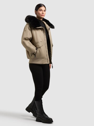 khujo Jacke 'Cela' in Grau