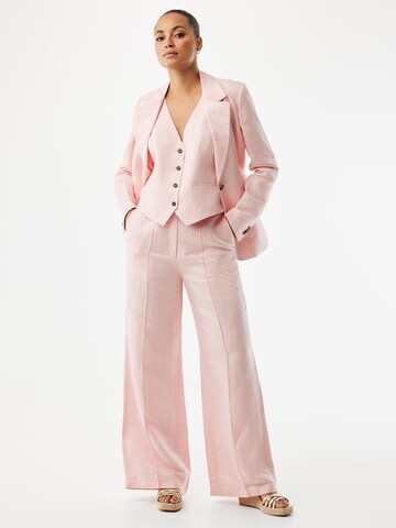 MEXX Широкий Плиссированные брюки в Ярко-розовый